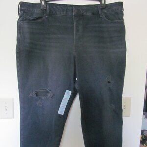 Old Navy Black Boyfriend Jeans